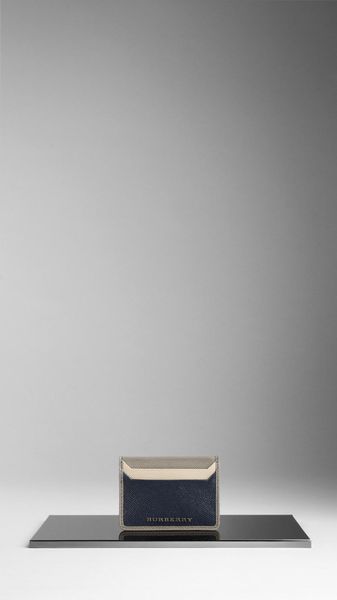 Burberry Tricolour Leather Card Case - Lyst