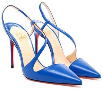 Christian Louboutin June Kid Leather Dorsay Leather Pumps - Lyst