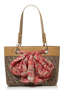 DKNY Small Scarf Tote Bag - Lyst
