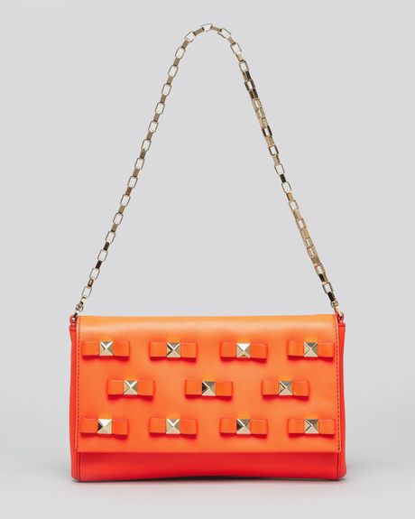 Kate Spade Shoulder Bag Bow Terrace Felisha in Orange (maraschino) | Lyst