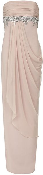 Notte By Marchesa Embellished Column Gown - Lyst