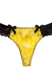 Bordelle Bordelle Lady Citron Thong - Lyst