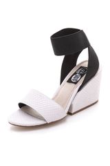 Cheap Monday Stomp Embossed Sandals