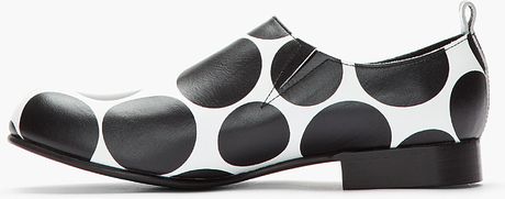 polka dot comme des garcons shoes