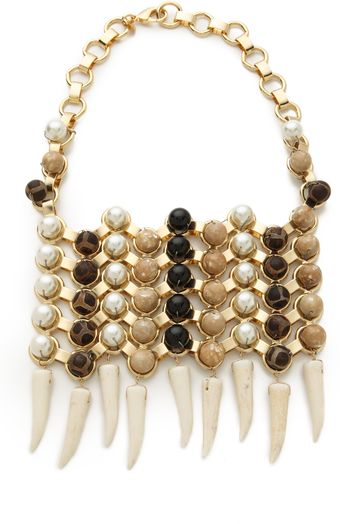 Dannijo Kali Bib Necklace - Lyst