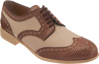 Dolce & Gabbana Stamped Brogues - Lyst