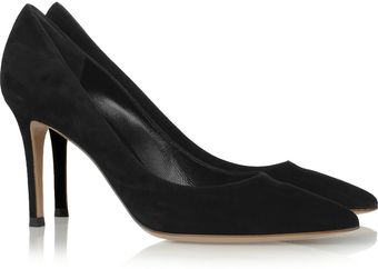 Gianvito Rossi Suede Pumps - Lyst