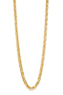 Kenneth Cole Goldtone Multichain Long Necklace - Lyst