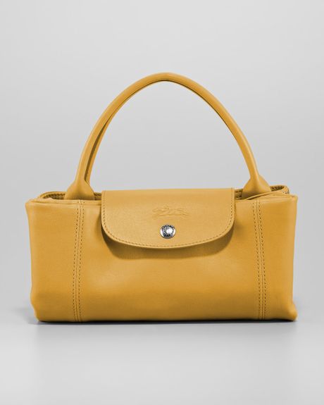 Longchamp Medium Tote Bag in Yellow (sunshine) | Lyst