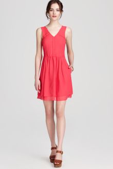 Marc By Marc Jacobs Dress Crystal Textured Silk - Lyst