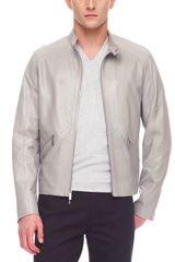 Michael Kors Perforated Leather Jacket
