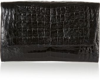 Nancy Gonzalez Crocodile Clutch - Lyst