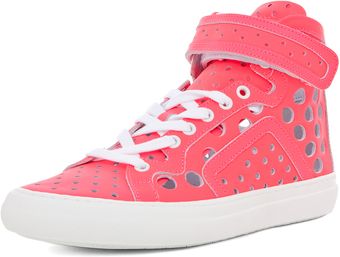 Pierre Hardy Sneaker in Neon Pink - Lyst