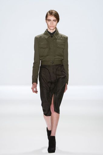 Richard Chai Fall 2013 Runway Look 1 - Lyst