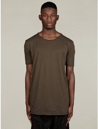 Silent By Damir Doma Mens Thujades Basic Cotton T-shirt - Lyst