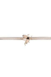 Temperley London Skinny Crystal Beetle Belt - Lyst