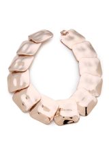 Tuleste Market Hammered Square Necklace