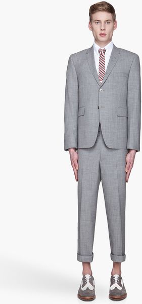 Thom Browne Classic Two Button Wool Suit - Lyst