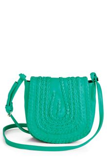 ModCloth Bridle Party Bag in Turquoise - Lyst