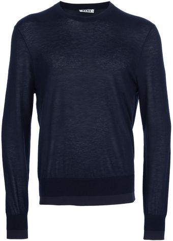 Acne 'Adam' Round Neck Sweater - Lyst