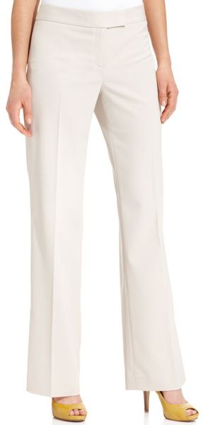 Anne Klein Wide-leg Trousers - Lyst