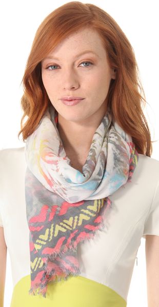 Cut25 By Yigal Azrouël Tie Dye Scarf - Lyst