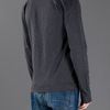 Dolce & Gabbana Long Sleeve Polo Shirt in Gray for Men (grey) - Lyst