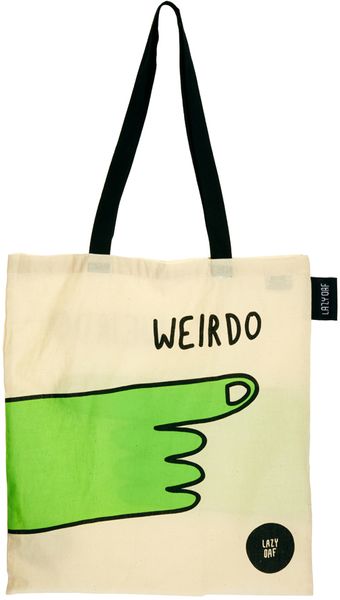 Lazy Oaf Weirdo Tote Bag - Lyst
