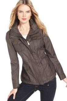 Michael Kors Utility Hooded Anorak - Lyst