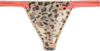 Mimi Holliday By Damaris Coco Loco Silkblend Thong - Lyst