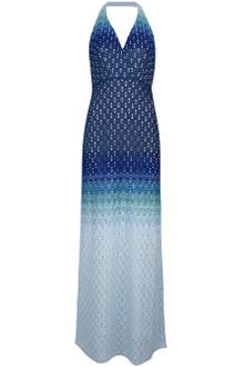 Missoni Halter Neck Maxi Dress - Lyst