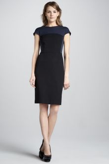 Theory New Recovery Twotone Dress - Lyst