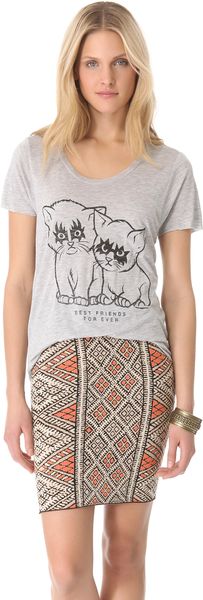 Zoe Karssen Best Friends Tee - Lyst