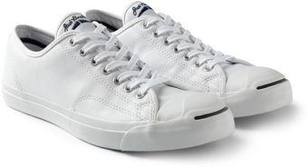 Converse Jack Purcell Texturedleather Sneakers - Lyst