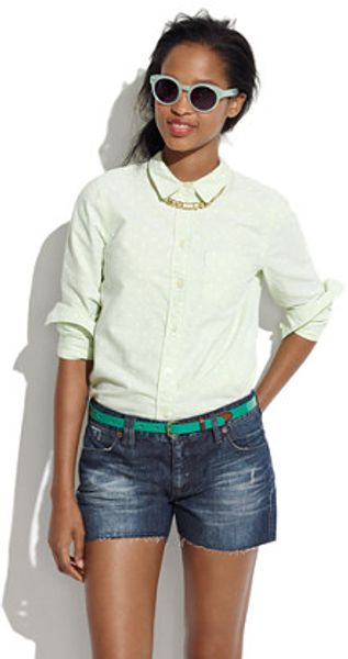 Madewell Denim Cut-Off Shorts - Lyst