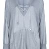Michael Kors Slouchy Sweater in Gray (silver) - Lyst