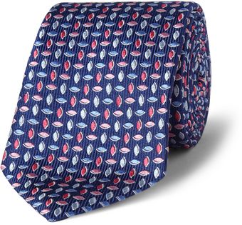 Turnbull & Asser Patterned Wovensilk Tie - Lyst