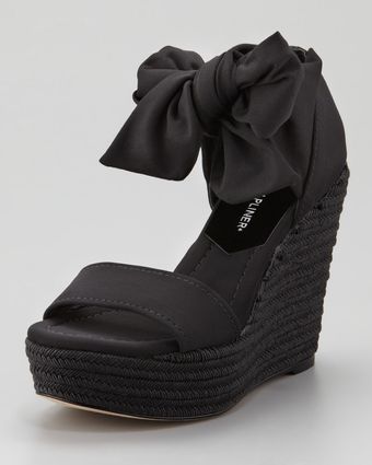 Donald J Pliner Tiam Crepeelastic Espadrille Wedge - Lyst