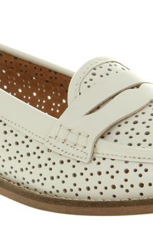 Office Pinball Loafer Off White Leather - Lyst
