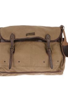 Polo Ralph Lauren Buckle Messenger Bag - Lyst