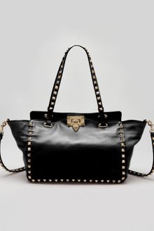 Valentino Rockstud Mini Tote Bag - Lyst