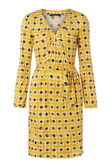 Weekend By Maxmara Calcina 34 Sleeve Tie Waist Print Dress - Lyst