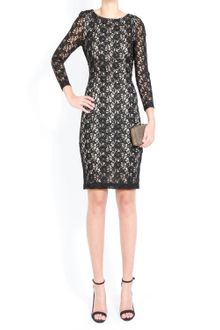 Alice + Olivia Dandi Open Keyhole Back Dress - Lyst