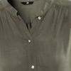 H&m Blouse in Gray (khaki) - Lyst