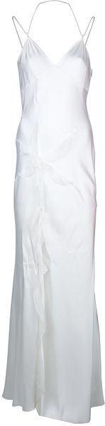 John Galliano Backless Evening Gown - Lyst