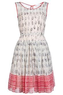 RED Valentino Dress with Full Skirt - Lyst