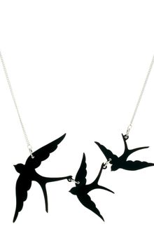 Tatty Devine Swallow Necklace - Lyst