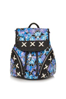 Topshop Floral Rave Stitch Backpack - Lyst