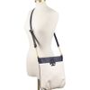 Tory Burch Stacked T Book Bag in Blue (tory navy/natural) - Lyst