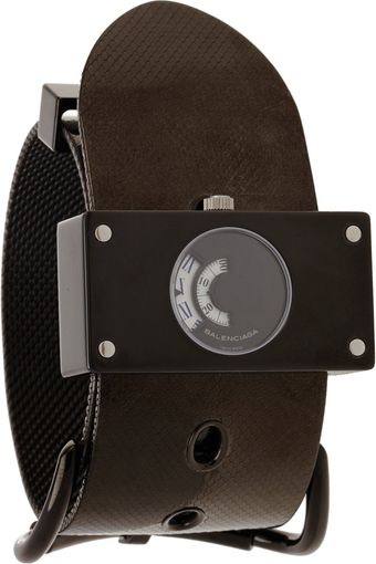 Balenciaga Montre Acier Black Watch - Lyst